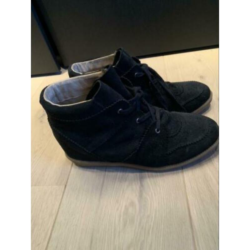 Deabused Isabel Marant look-a-like sneaker zwart maat 40