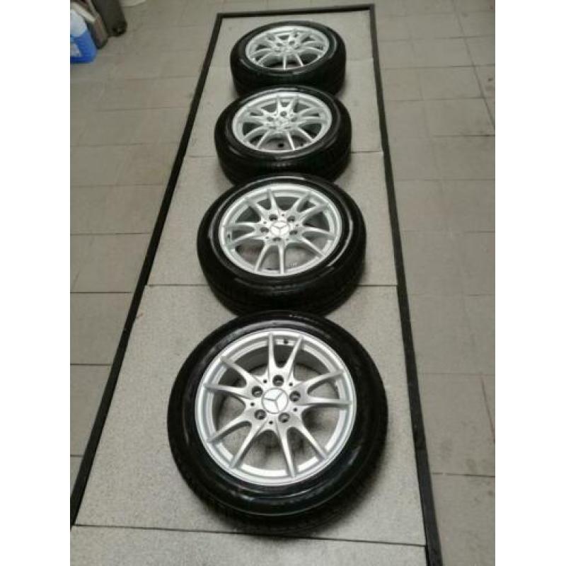 Mercedes Orig Zomerset 4x PIRELLI 4x 8mm zgan zie alle fotos