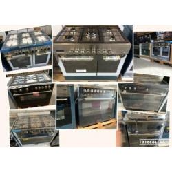 A-merken gasfornuizen, Bosch, Boretti, Falcon, Smeg