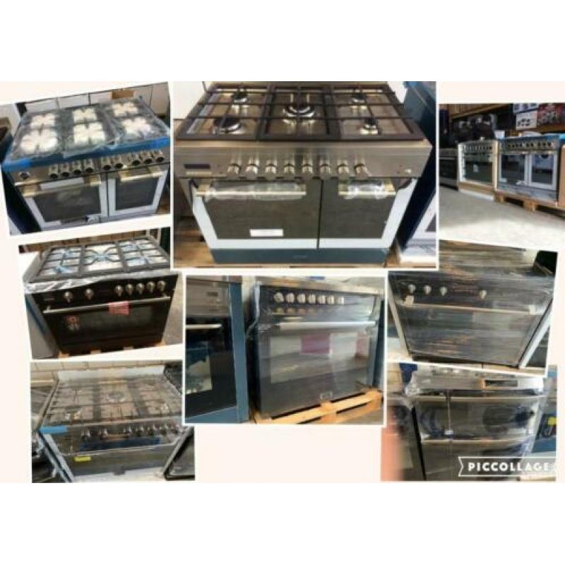 A-merken gasfornuizen, Bosch, Boretti, Falcon, Smeg