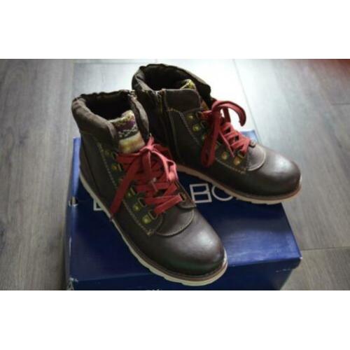 Dames donker bruin schoenen Blue Box, maat 38, NIEUW!