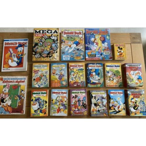 Donald Duck pockets en stripboeken 18 stuks!!