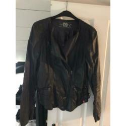 Biker jasje, motor jasje, maat XL valt als L