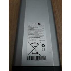 Gazelle accu zilver