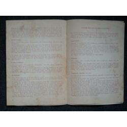 Brochure Sinterklaas 1948 Den haag voedingsraad recepten