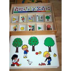 Houten kist Begrippentaal van Rolf. Compleet/igs.