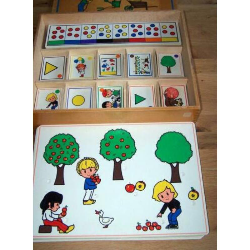 Houten kist Begrippentaal van Rolf. Compleet/igs.