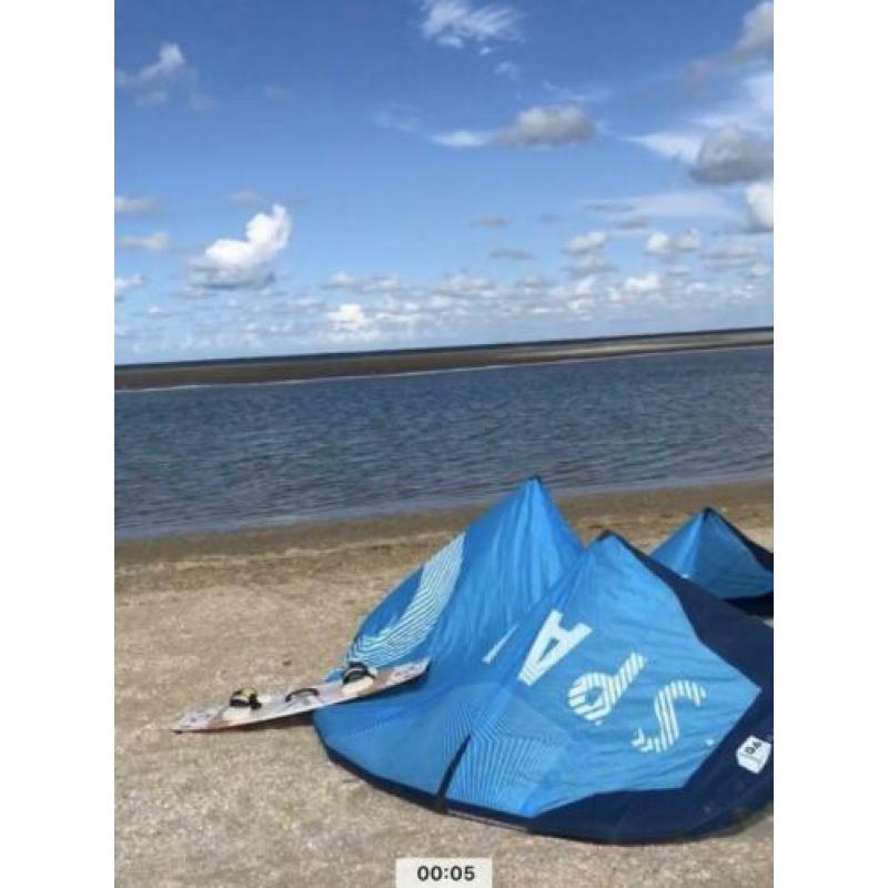 kite + bar + board + bindingen + evt pomp