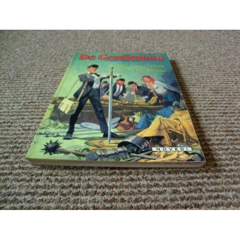4 stripboeken uit de reeks van De Gentlemen