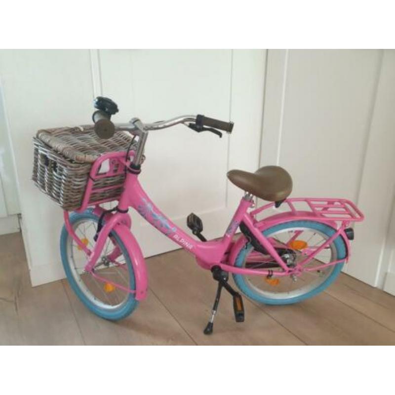 Alpina fiets, 18 inch, roze