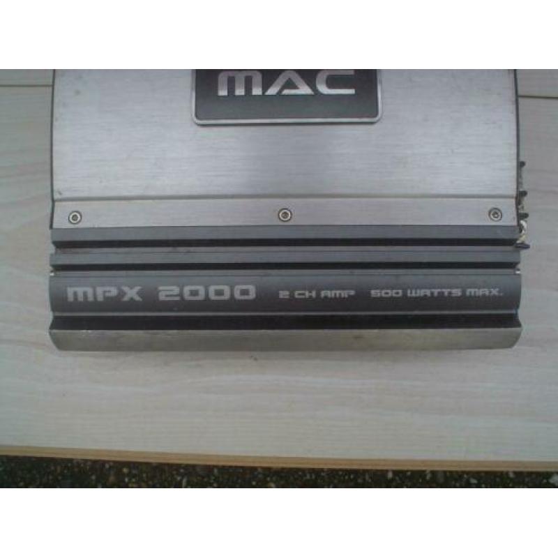 MAC MPX 2000, 2 CH AMP 500 Watt