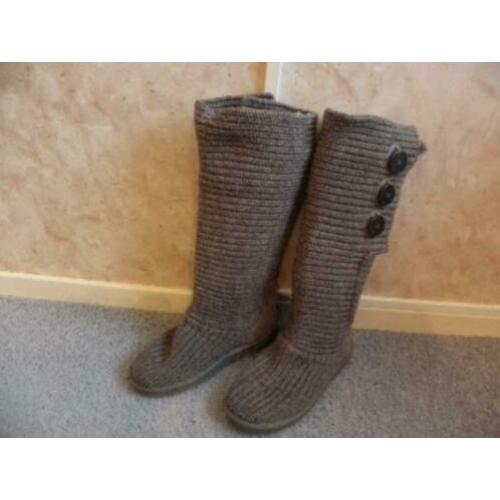 Originele grijs gebreide laarzen UGGS CLASSIC CARDY 5819 38