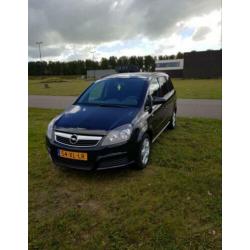 Opel Zafira 1.6 16V Euro4 2007 Zwart 7 PERSONEN