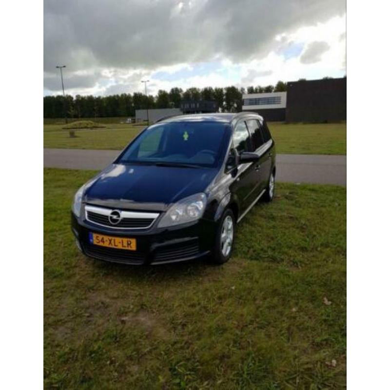 Opel Zafira 1.6 16V Euro4 2007 Zwart 7 PERSONEN