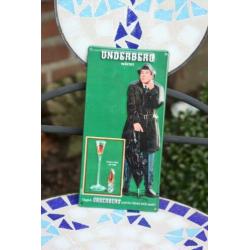 Mooi klein reclamebord Underberg wärmt likeur