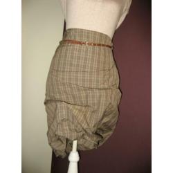 Pauw ballonrokje mt 2 / 38 taupe