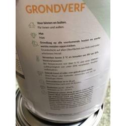 Koopmans witte grondverf voor hout en metaal 2,5liter