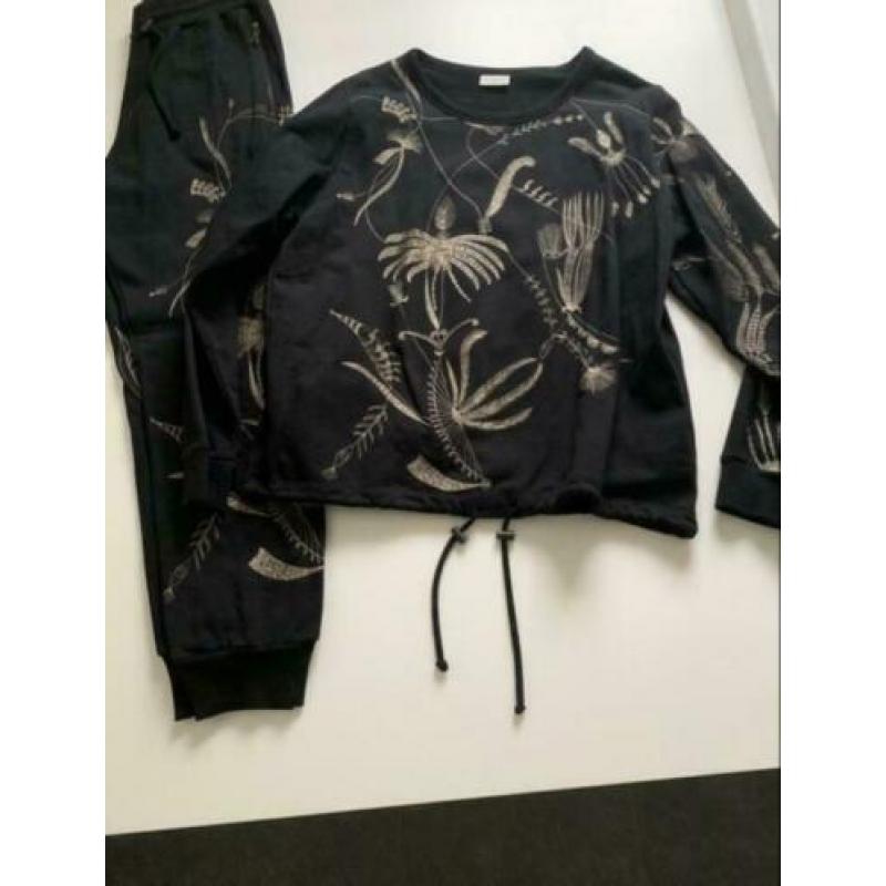 Dries van Noten 2-delig pak sweater/broek joggingstof Pauw