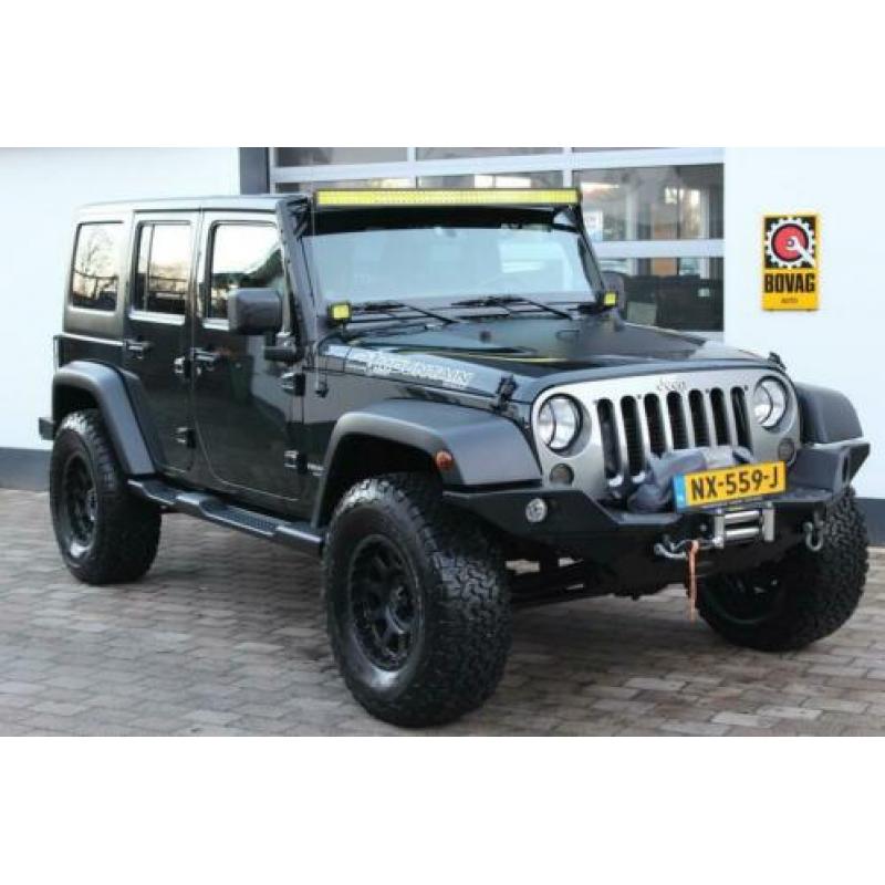 Jeep Wrangler 2.8 CRD Unlimited LEASEN (div. uitvoeringen)
