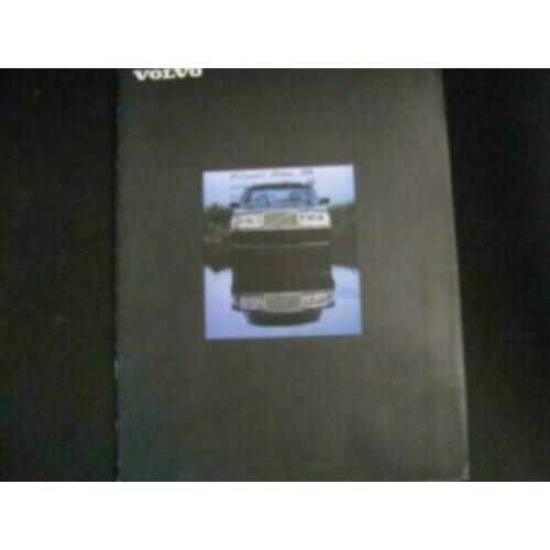 1984 Volvo DL, GL en Turbo Brochure USA