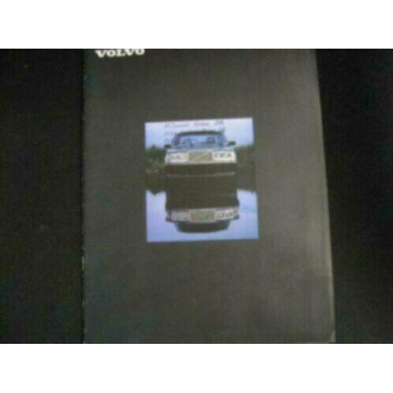 1984 Volvo DL, GL en Turbo Brochure USA