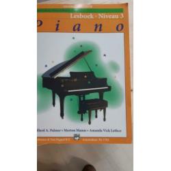 Alfred's Basic Piano Library Piano lesboek niveau 3