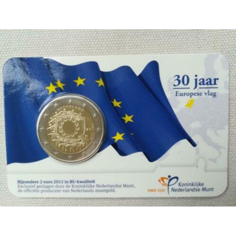 Coincard 30 jaar Europese vlag BU kwaliteit