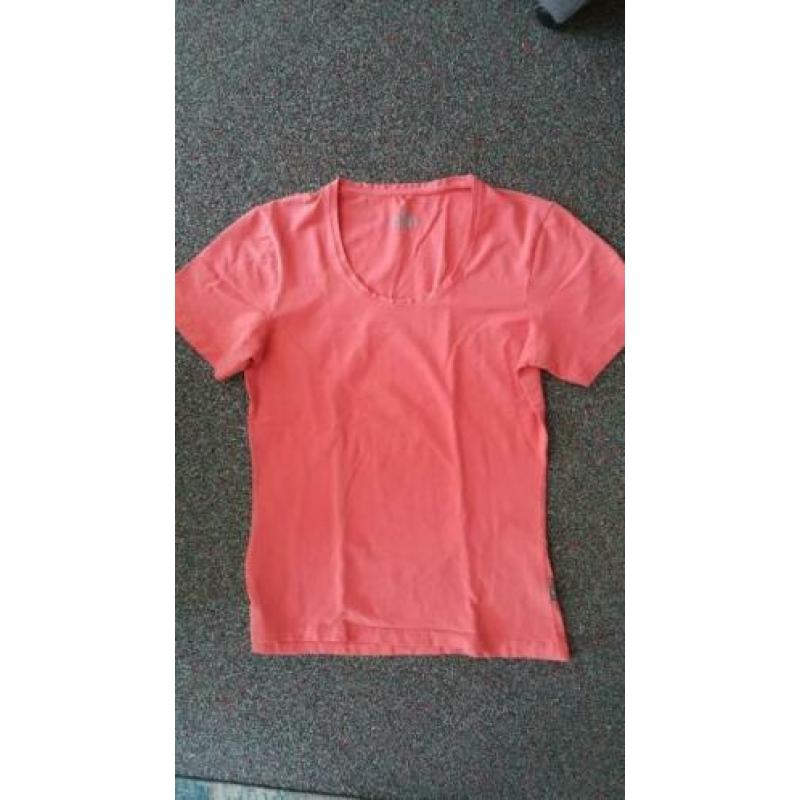 2 shirts human nature mt. XXl/ Xl z.g.a.n wit en zalmroze
