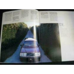 1984 Volvo DL, GL en Turbo Brochure USA