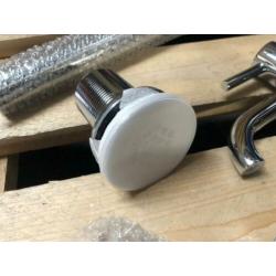 |238| Wastafelgarnituur toiletfontein | Kraan & Syfon | NIEU