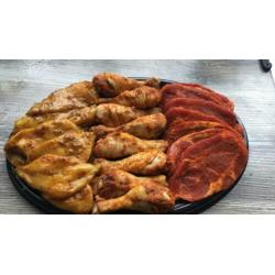 Slagersbarbecue met rooster huren??
