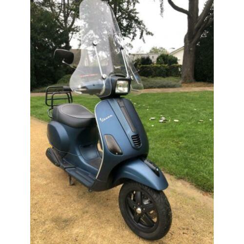 Vespa S50 4takt mat blauw