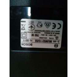 Bosch keukenmachine zgan. Met toebehoren