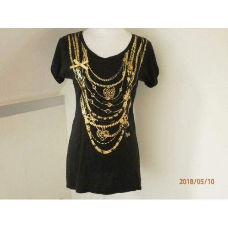 RED ROUGE ( lady sting ) top / shirt maat M
