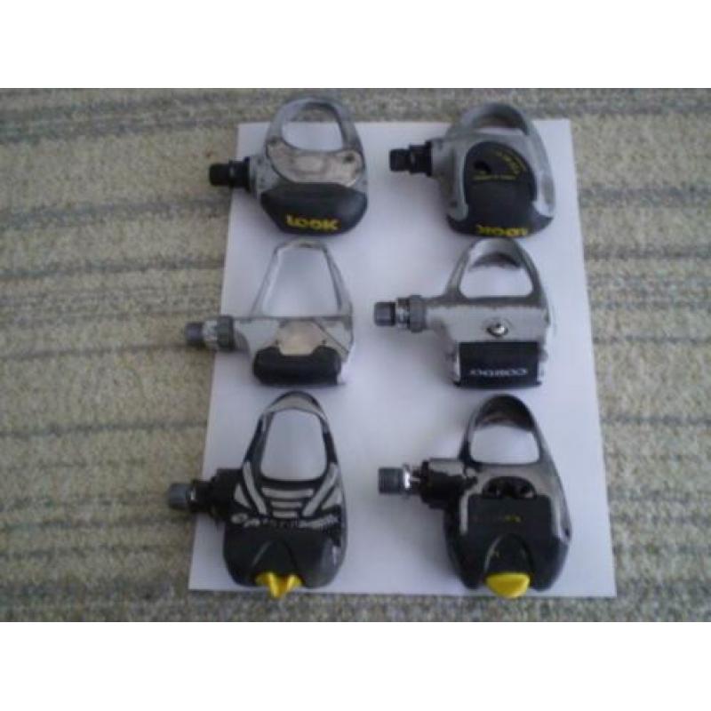 xxx 19-2 LOOK DELTA EN SPD KLIKPEDALEN VOOR MAAR 5 EURO PER