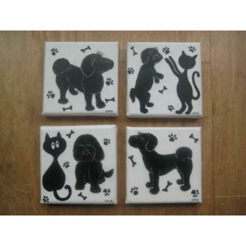 4-luikje Cats and Dogs