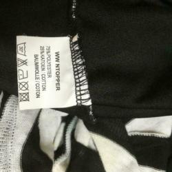 4036 Zwart/witte gestreepte jurk tuniek COOLCAT; Mt=M"