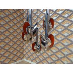 Hanglamp jaren 70, ( retro , vintage , design )