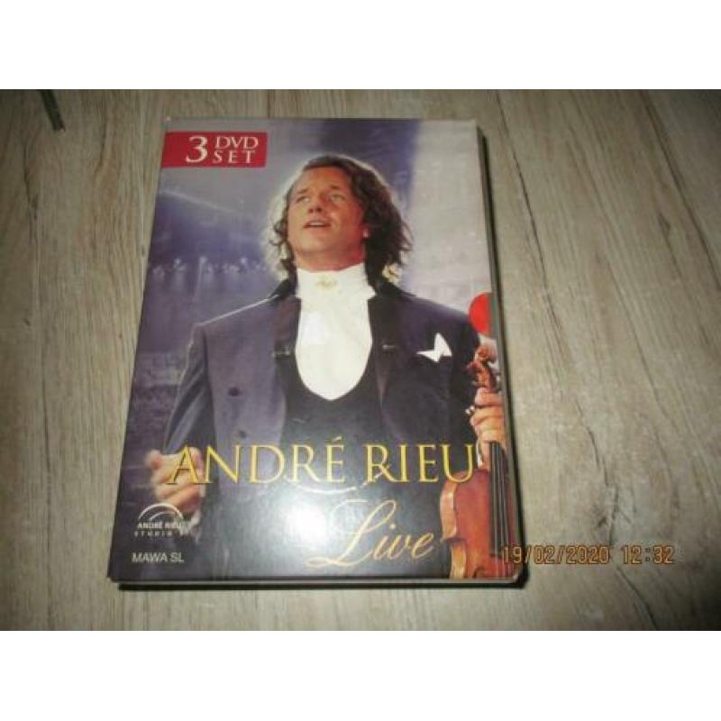 3 dvd box Andre Rieu concerten
