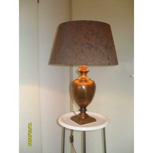 Schemerlamp, brons/messing