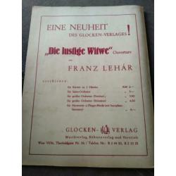 Lehar Melodien Band II Lehár 30 lieder und Tänze