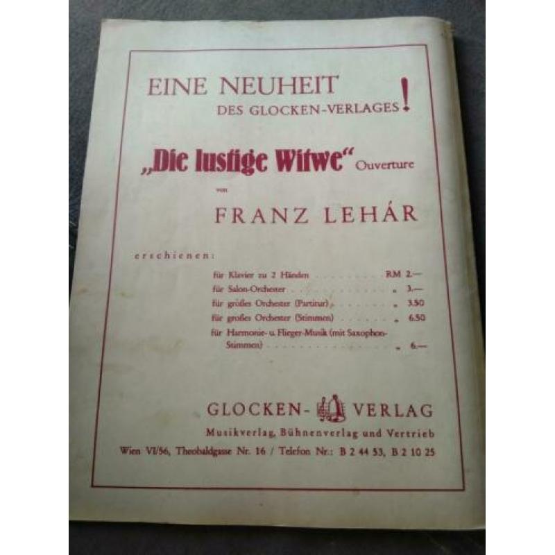 Lehar Melodien Band II Lehár 30 lieder und Tänze