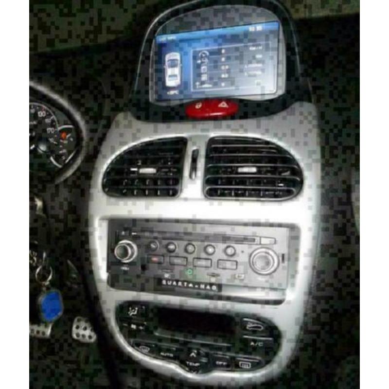 Peugeot 206 radio navigatie android carkit wifi dab+ usb dvd