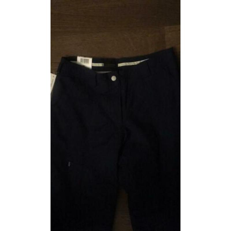 Skibroek dames maat 40, donkerblauw, topmerk Schoffel.