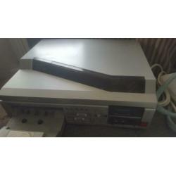 Platenspeler plus casetterecorder