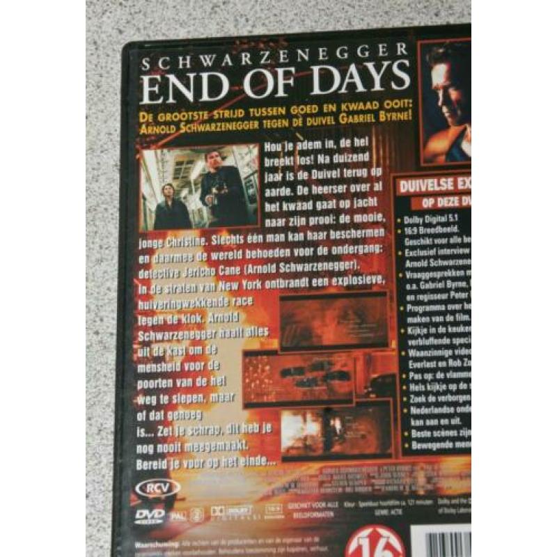 End of days. Arnold Schwarzenegger.