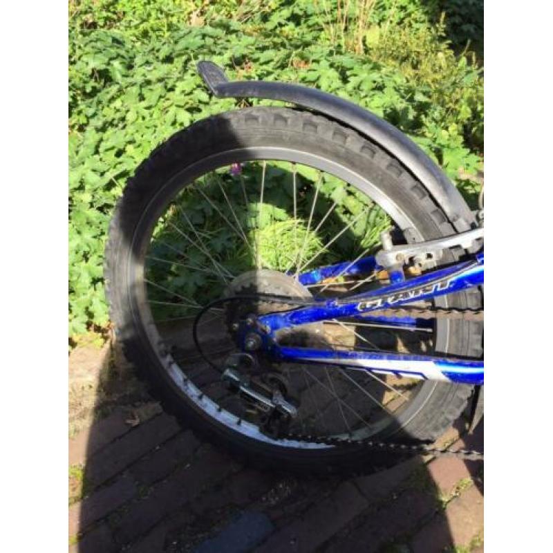 Mountainbike blauw