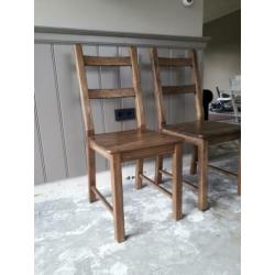 Ovale tafel, Tafel 4 personen, landelijke tafel, tafel