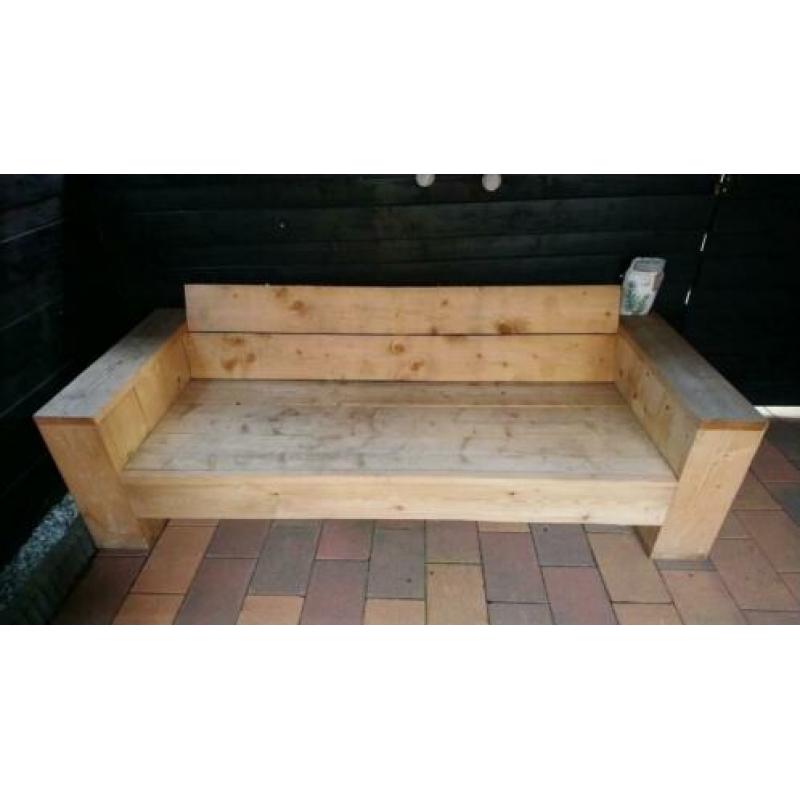 Mooie houten bank