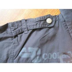 Zwarte stoere blouse, maat 152 (COOL CAT)